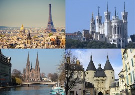 Paris-Lyon-Strasbourg-Nancy